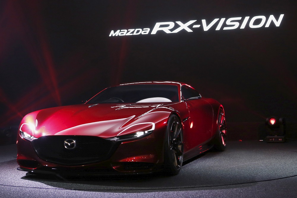 Mazda показа купе с роторен двигател