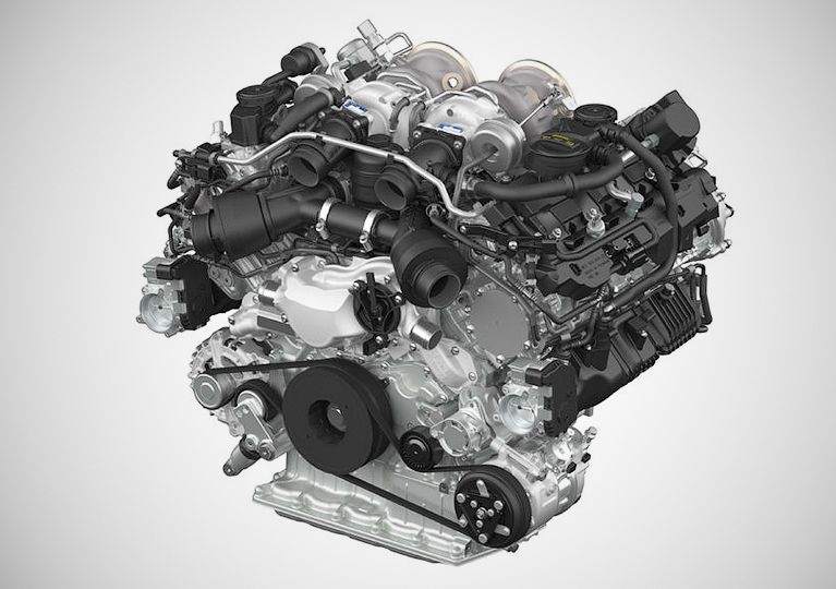 Porsche представи нов битурбо V8 мотор