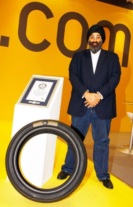 Показаха най-скъпите гуми в света