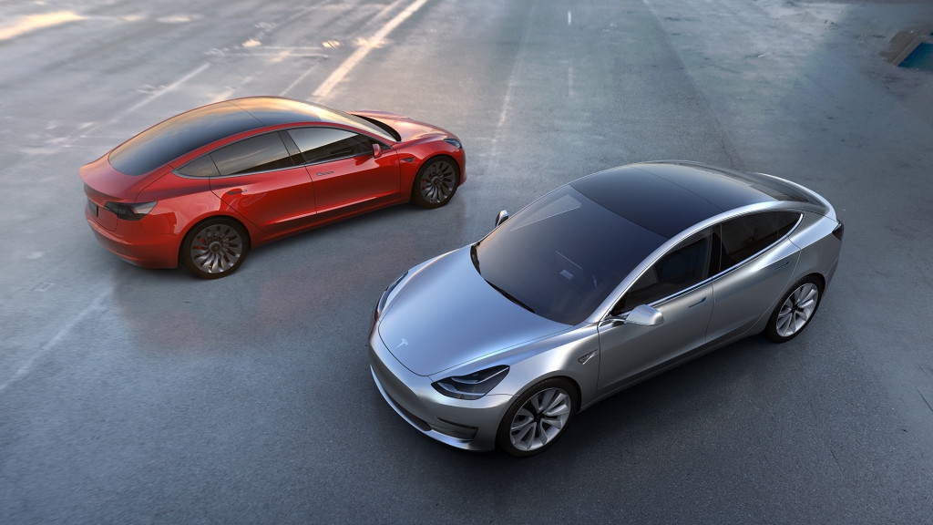 Tesla Model 3 ще е по-мощна от BMW M3