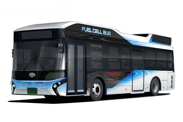 Водороден автобус от Toyota