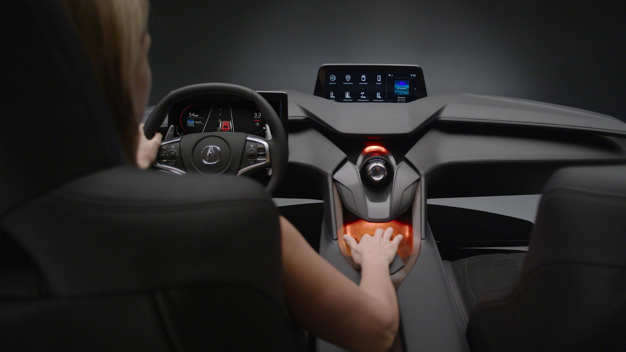 Acura показа интериора на бъдещето