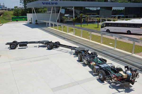 Volvo пуска най-дългия автобус в Бразилия
