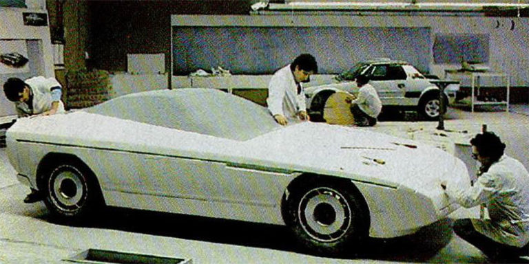 Луд за връзване: Bertone Ramarro е италианският Corvette от 80-те