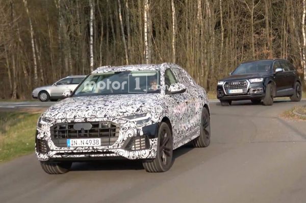Бъдещото Audi Q8 стъпи на „Нюрбургринг” (ВИДЕО)
