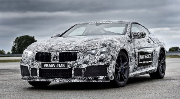 BMW започна да дразни с M8