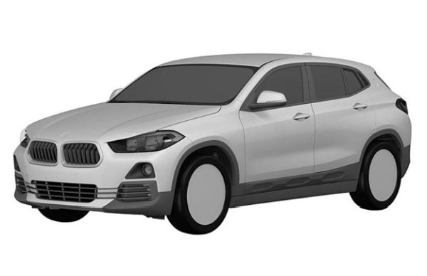 BMW патентова дизайна на новото X2