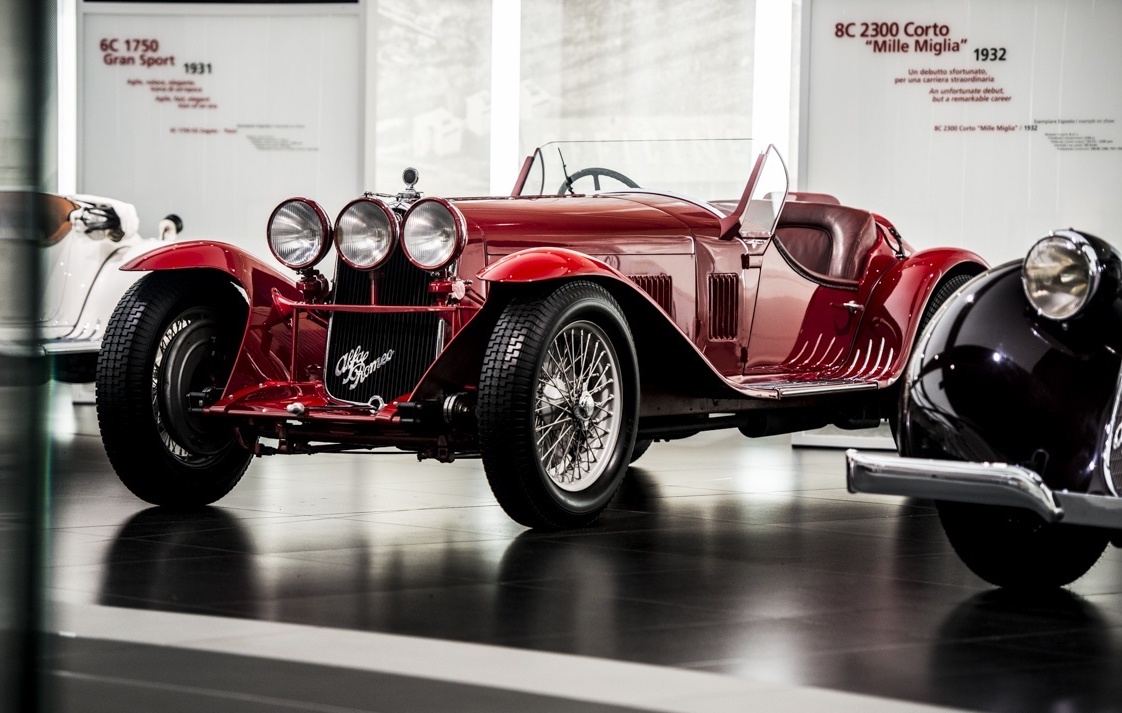 Как изглежда музеят на Alfa Romeo отвътре