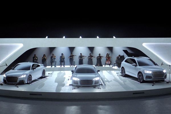 Audi превърна колите си в част от оркестър (ВИДЕО)