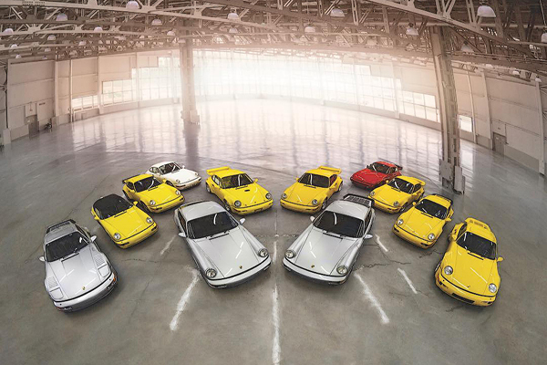 7 милиона долара за 12 редки Porsche-та