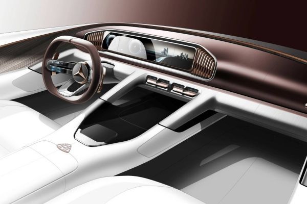 Mercedes-Maybach показа интериора на новия си SUV