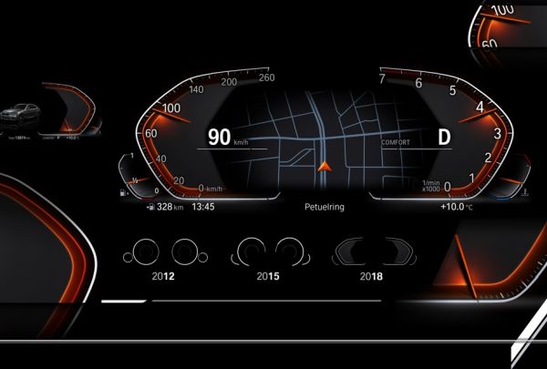 BMW представи новия си цифров панел