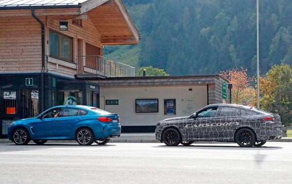 Новото BMW X6 M си показа мускулите пред публика