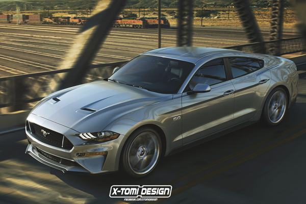 Ford Mustang става купе с 4 врати