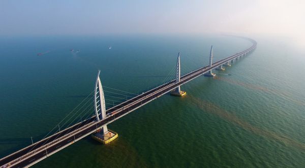 В Китай откриха най-големия морски мост в света (ВИДЕО)