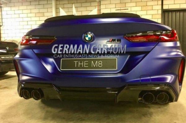 Първи снимки на BMW M8