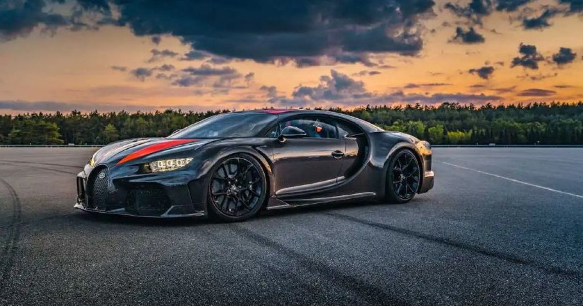 Bugatti har levert den nyeste Chiron Super Sport 300+