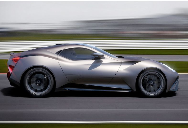 Китайци показват нова суперкола от титан Китайци показват нова суперкола от титан