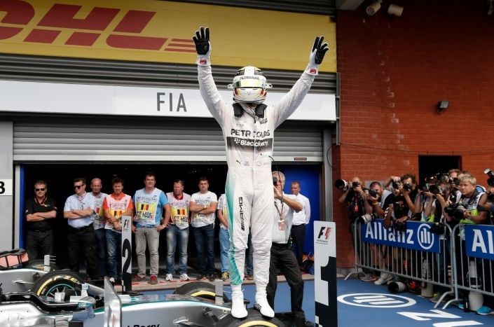 Хамилтън нямаше проблеми в Белгия