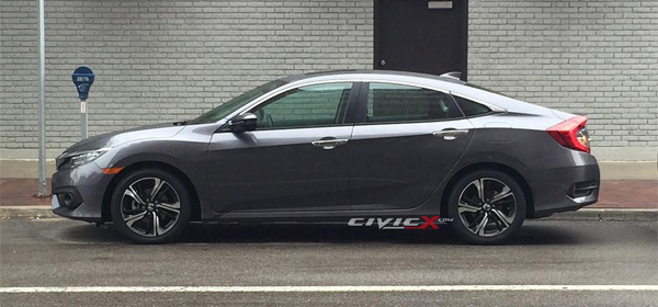 Седанът Honda Civic свали камуфлажа Седанът Honda Civic свали камуфлажа