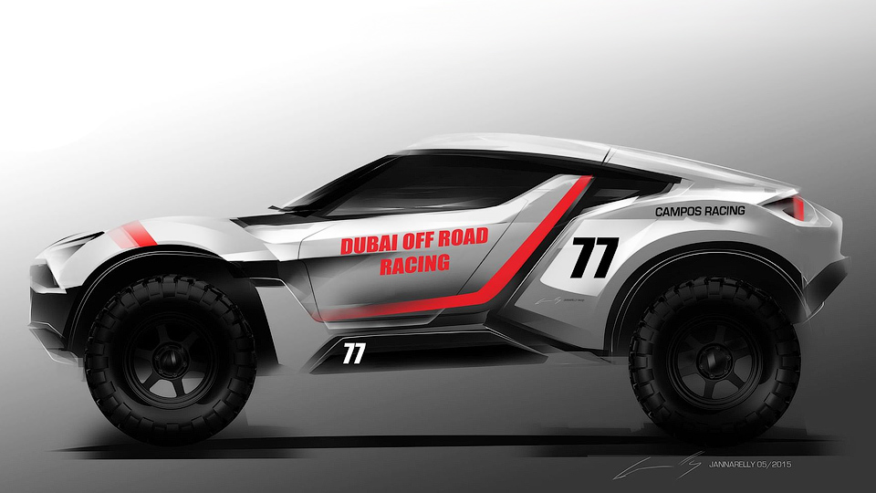 Араби направиха състезателен всъдеход Араби направиха състезателен всъдеход