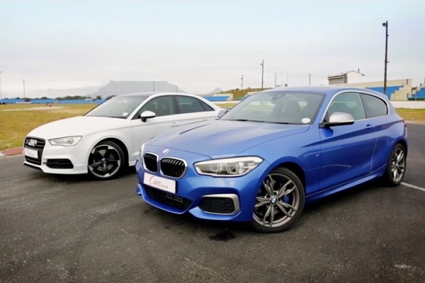 Audi S3 срещу BMW M135i Audi S3 срещу BMW M135i