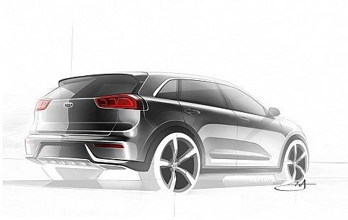 Kia показа „убиеца на Prius” Kia показа „убиеца на Prius”