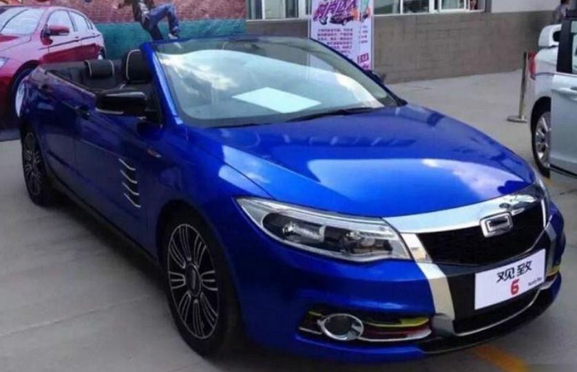 Qoros направи и кабриолет