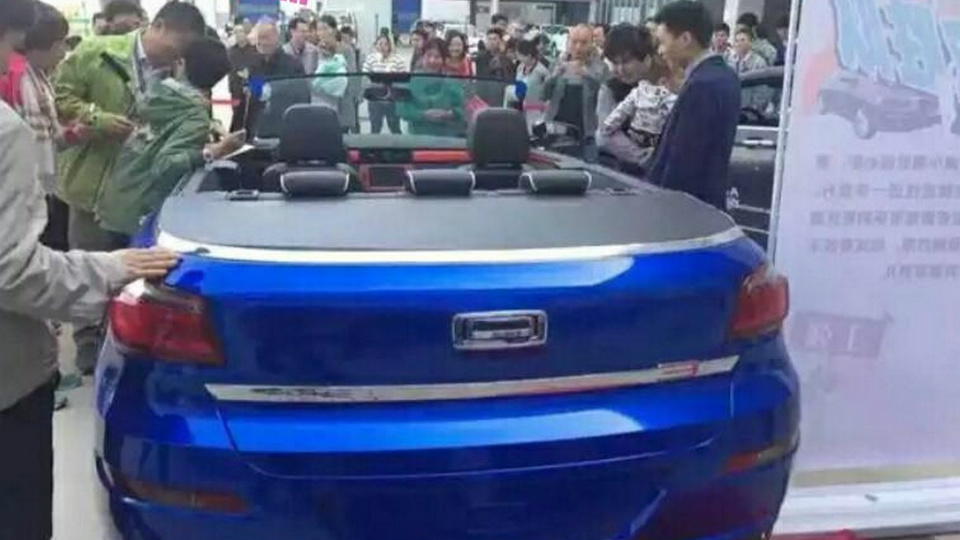 Qoros направи и кабриолет