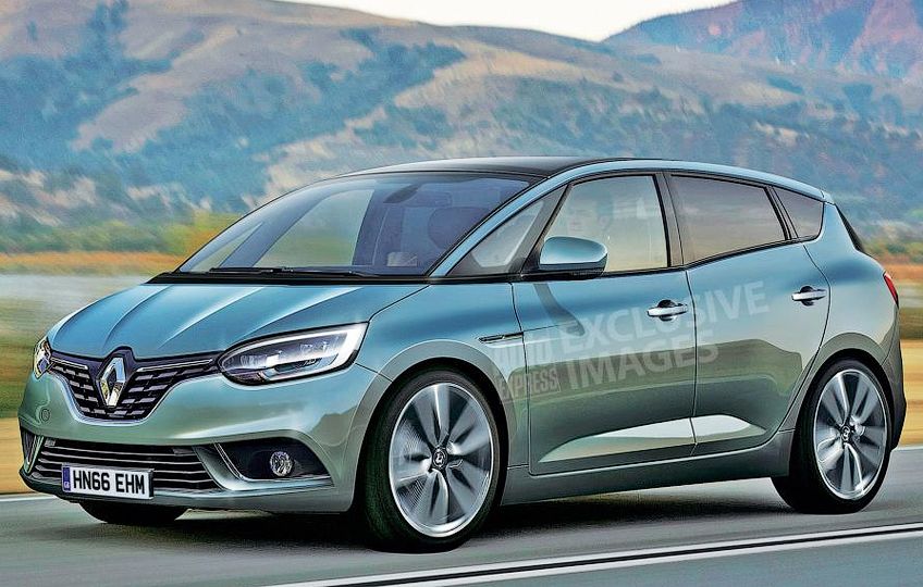Следващото Renault Scenic ще прилича на кросовър Следващото Renault Scenic ще прилича на кросовър