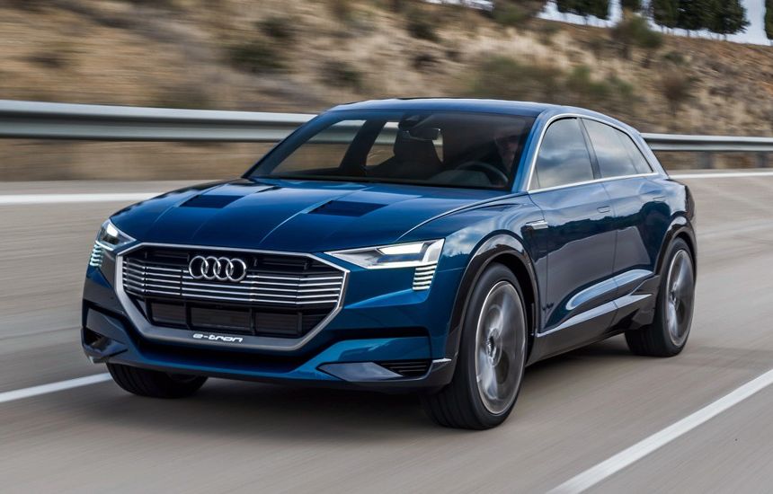 Електрическият кросовър на Audi ще сеп появи през 2018 г. Електрическият кросовър на Audi ще сеп появи през 2018 г.