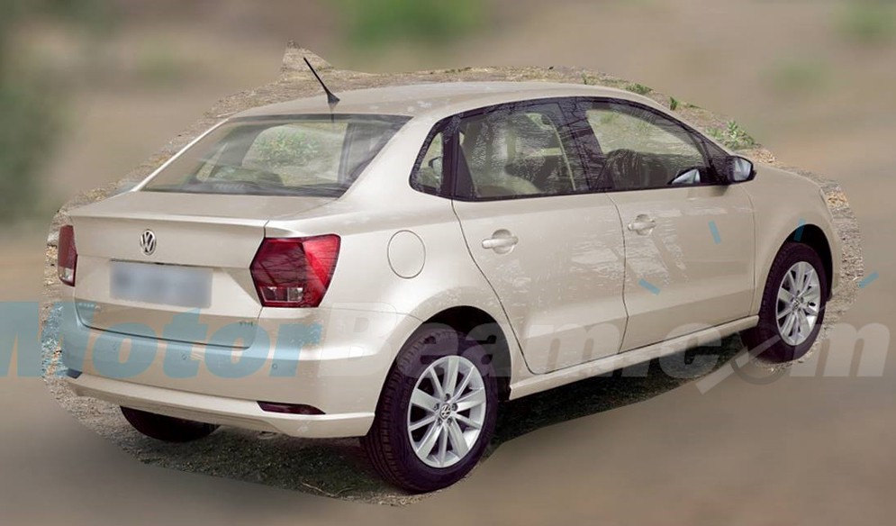 Новият евтин седан на VW се появи без камуфлаж Новият евтин седан на VW се появи без камуфлаж