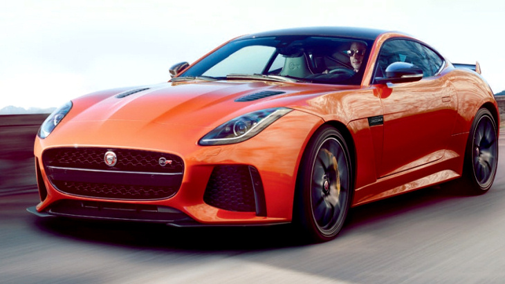 Първи снимки на Jaguar F-Type SVR Първи снимки на Jaguar F-Type SVR