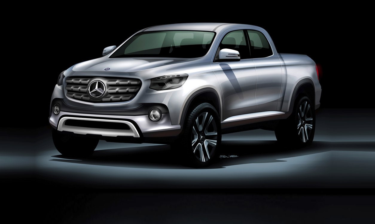 Пикапът на Mercedes ще се казва X-Class Пикапът на Mercedes ще се казва X-Class