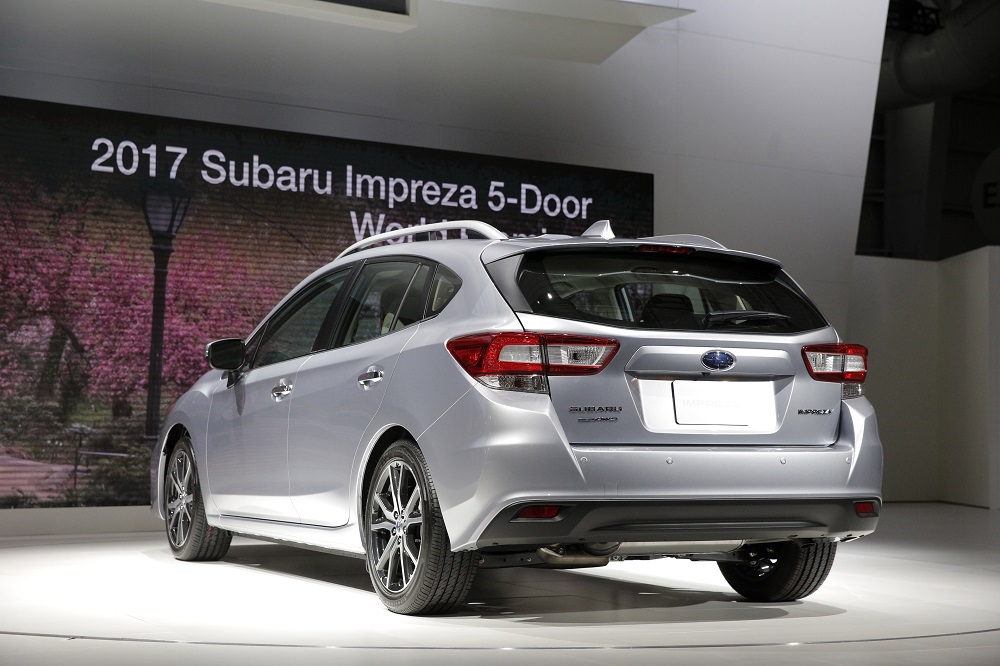 Хечбекът Subaru Impreza Хечбекът Subaru Impreza