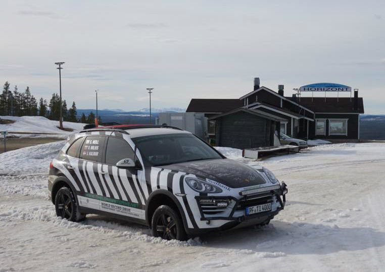 Porsche Cayenne с нов световен рекорд