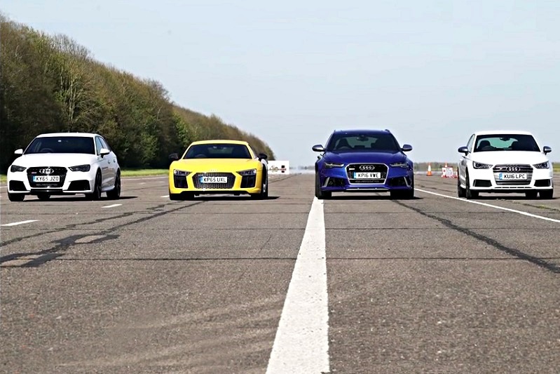 Кое е най-бързото Audi?