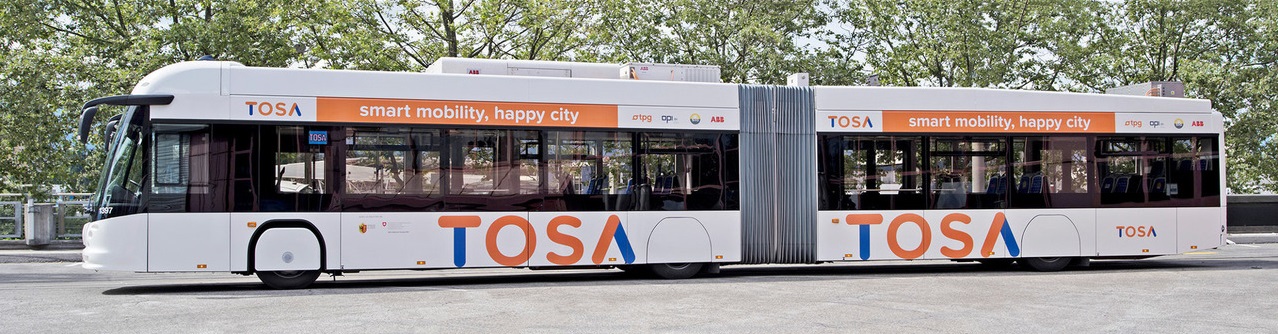 Зареждане с ток за 15 сек - това са новите автобуси в Швейцария