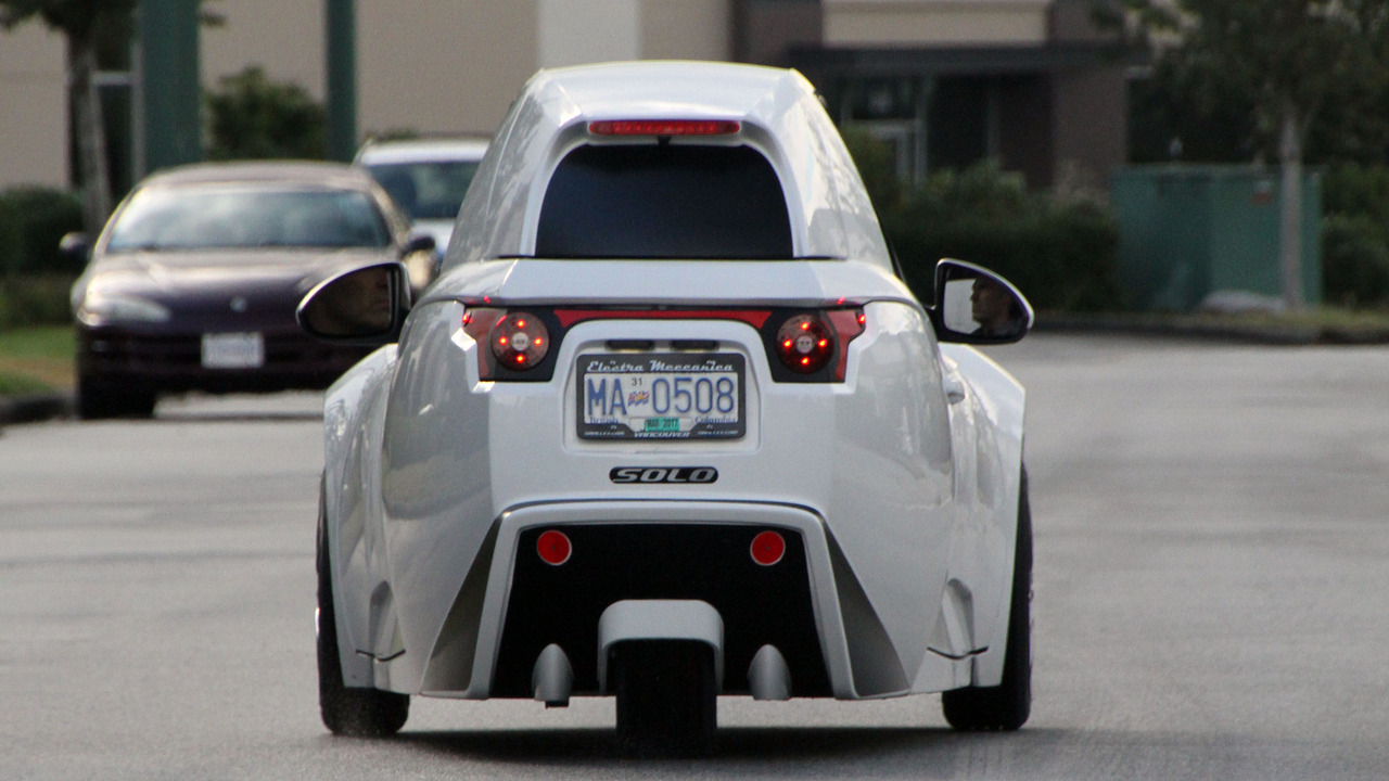 Градската триколка Electra Meccanica Solo