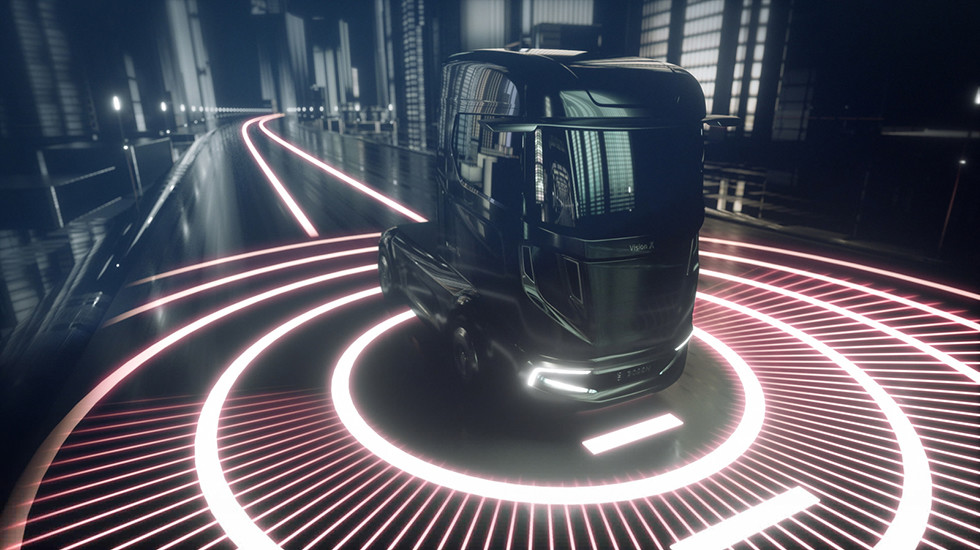 Камионът на Bosch остава шофьорите без работа Камионът на Bosch остава шофьорите без работа