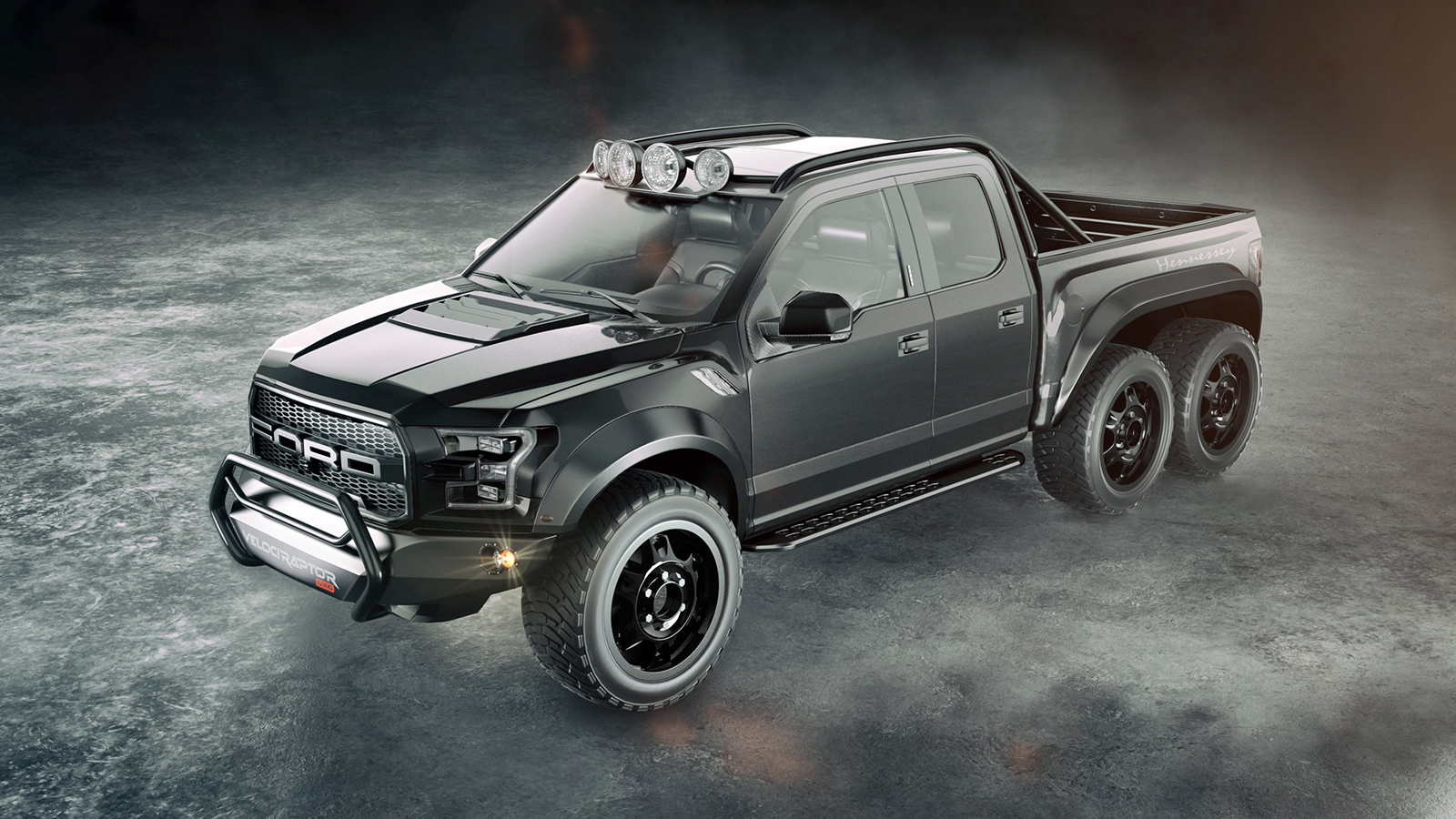 Hennessey прави Ford Raptor 6x6 