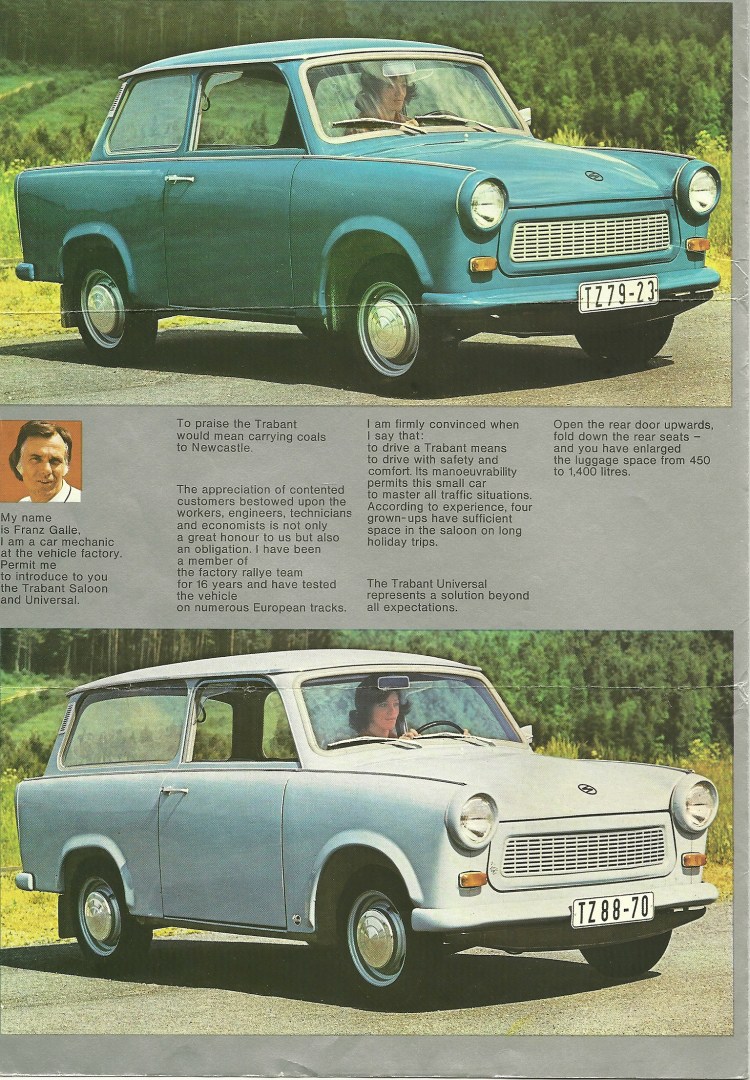 Trabant 601: Картонен боклук или символ на свободата? Trabant 601: Картонен боклук или символ на свободата?