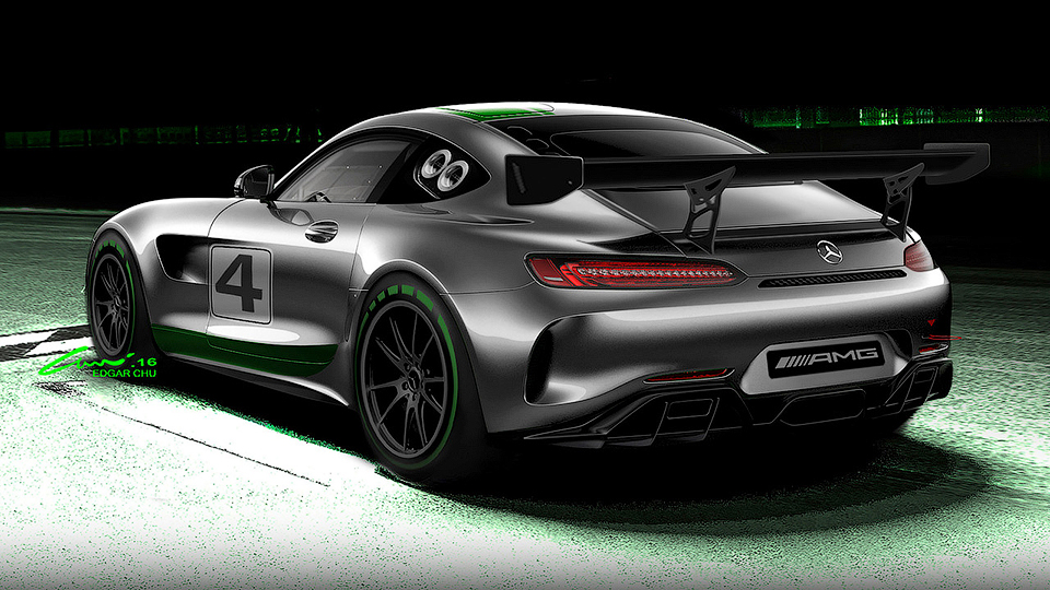 Mercedes-Benz показа състезателен AMG GT