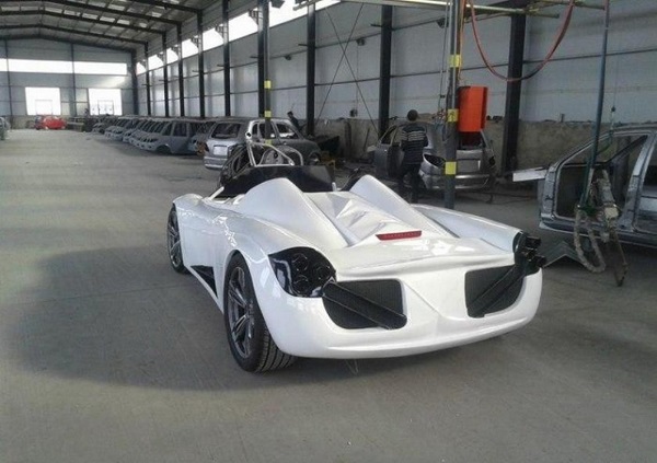 Китаец направи електрическо подобие на Huayra Китаец направи електрическо подобие на Huayra