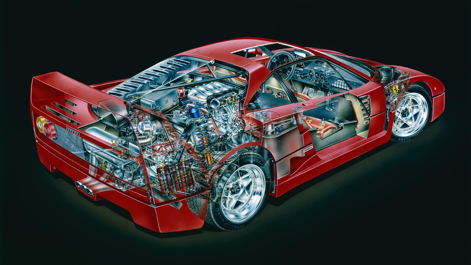6 факта за Ferrari F40, които не знаете 6 факта за Ferrari F40, които не знаете