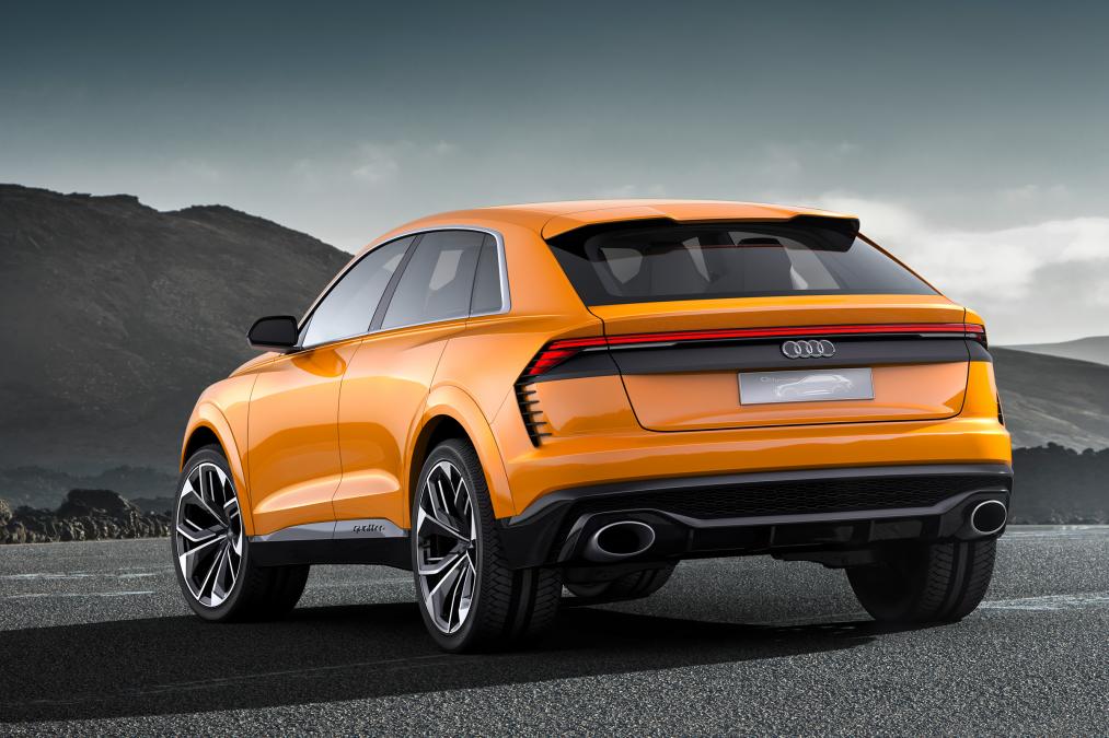 Audi показа прототип на спортния кросоувър SQ8