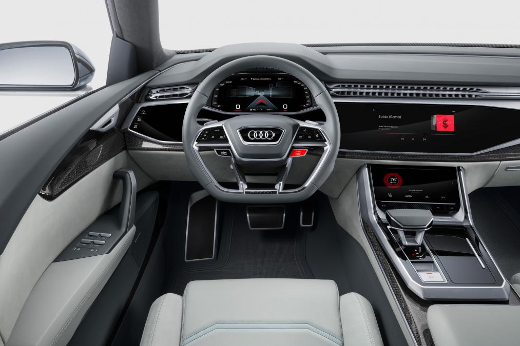 Audi показа прототип на спортния кросоувър SQ8