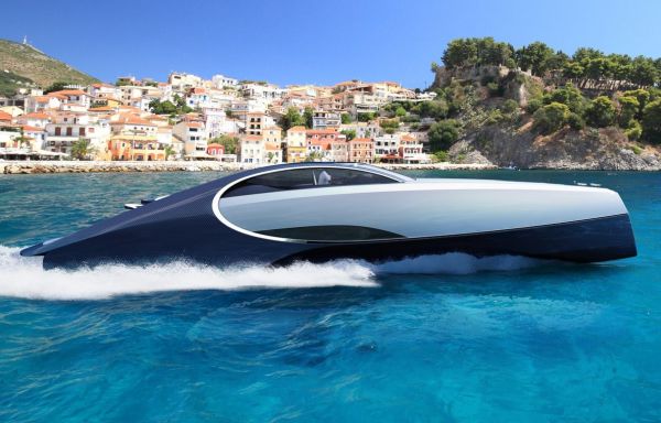 Bugatti превърна Chiron в яхта с барбекю