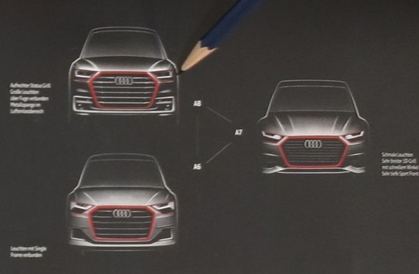 Първи снимки на новите Audi A6, A7 и A8 