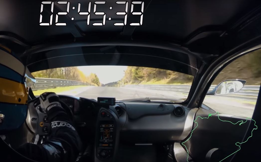 McLaren P1 унищожи рекорда на McLaren P1 унищожи рекорда на